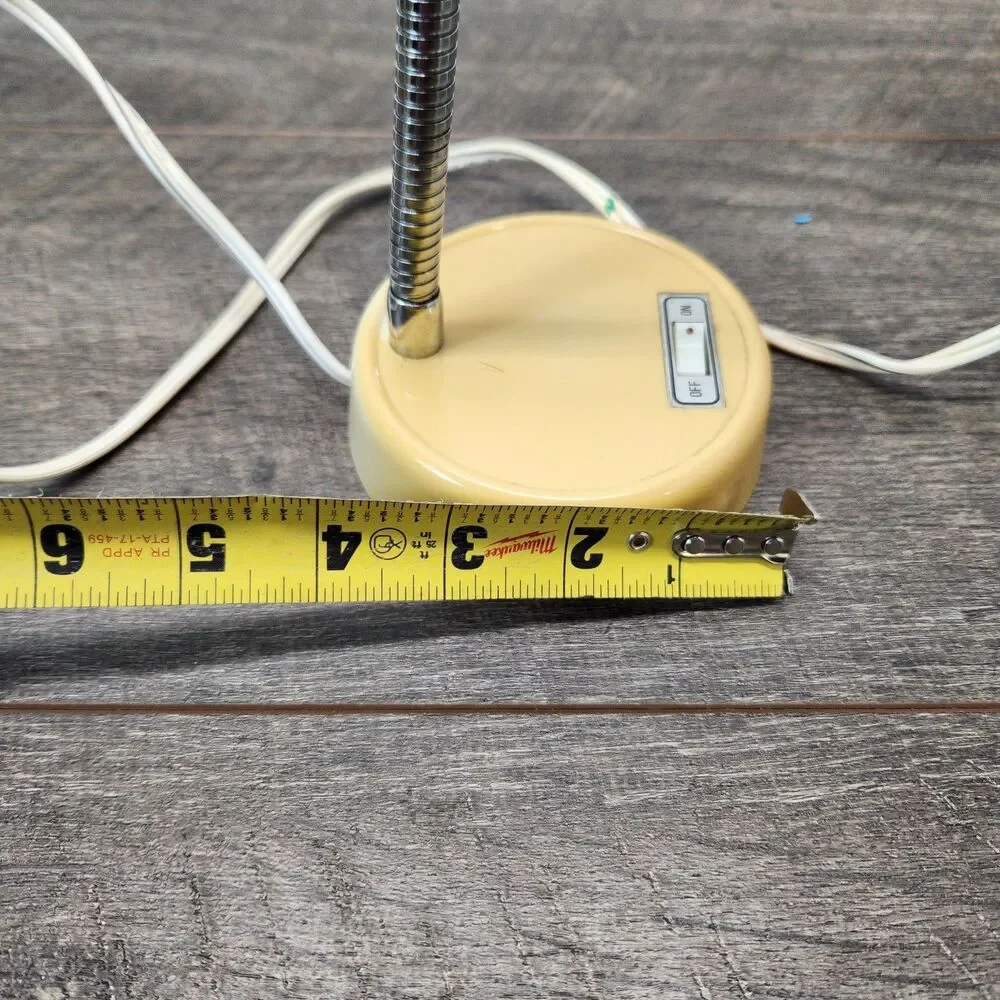Vintage 70s Office Desk Lamp Gooseneck Underwriters MCM Toy Story